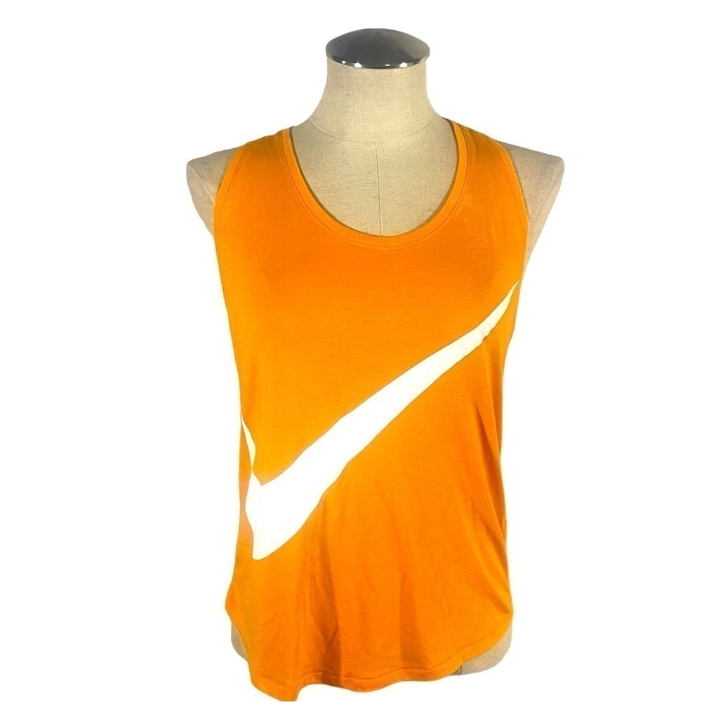 Retro Nike Swoosh Racerback Tank Top Size S